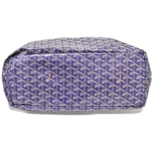 Goyard Saint Louis tote bag blue - Picture 5 of 9